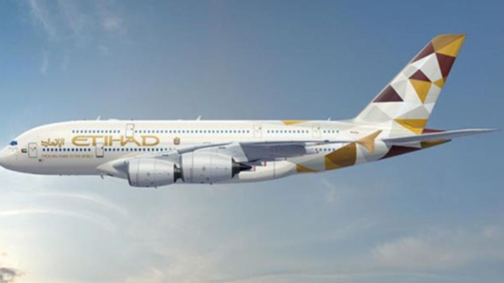 Etihad Airways aircraft ranked among the safest airlines in 2026