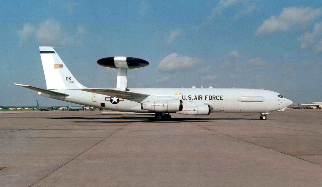 E-3 Sentry AWACS aircraft