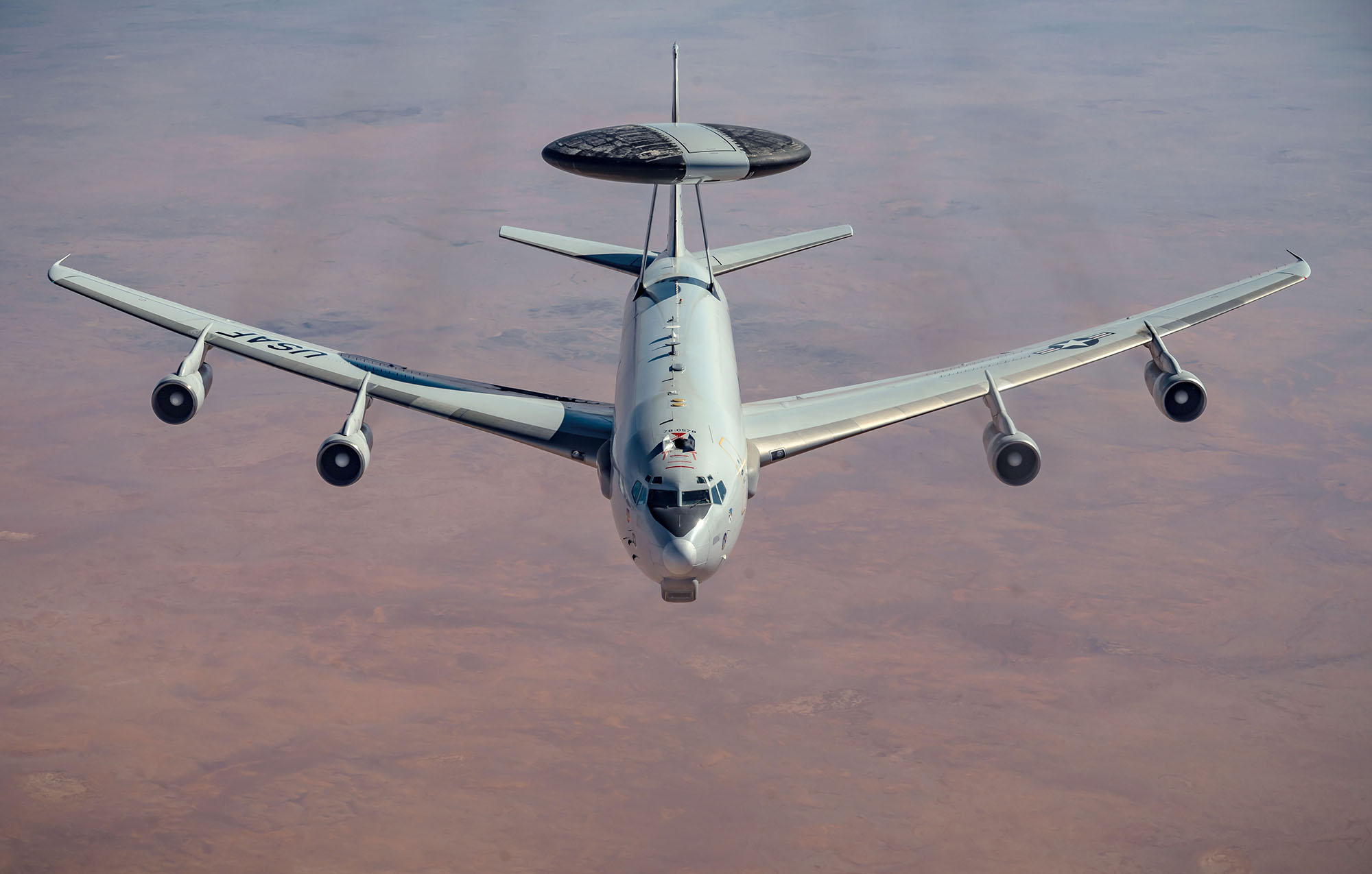 The E-3 Sentry, Airborne Warning and Control System (AWACS),
