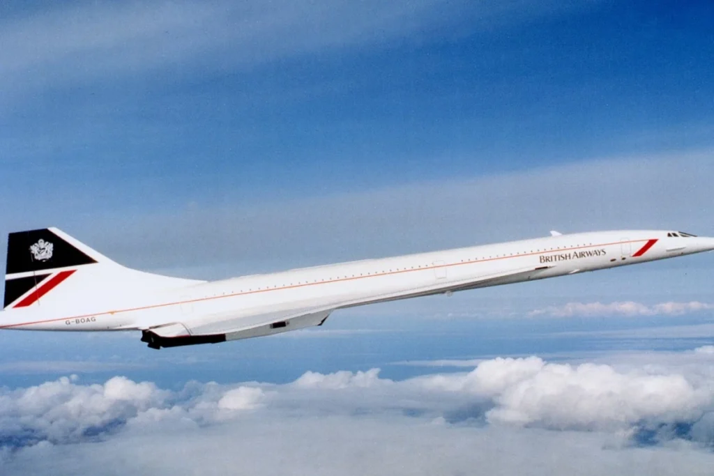 supersonic concorde plane amid Supersonic Aviation Modernization Act