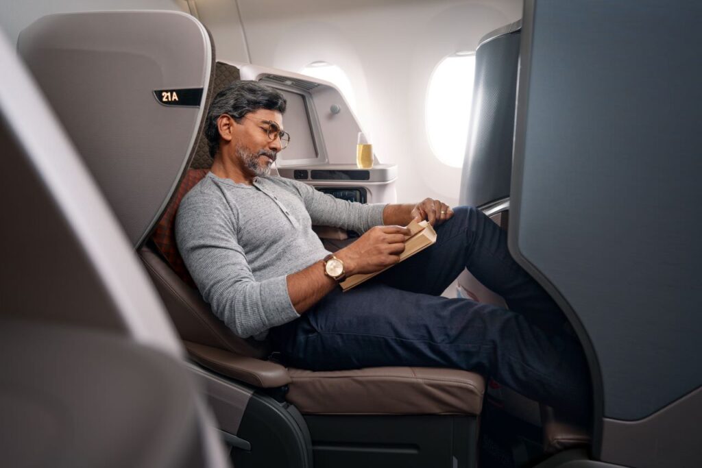 recaro upgrade seat in A350