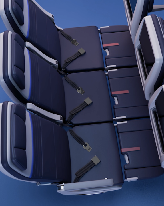 United Airlines Relax Row