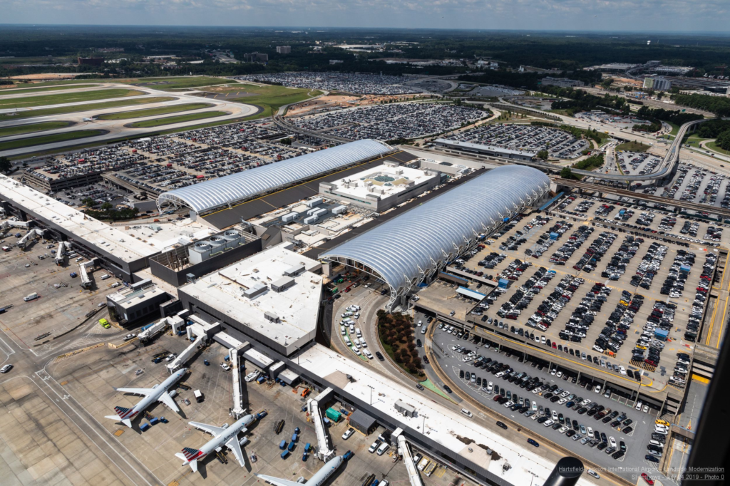 North-and-South-Canopies of atlanta airport