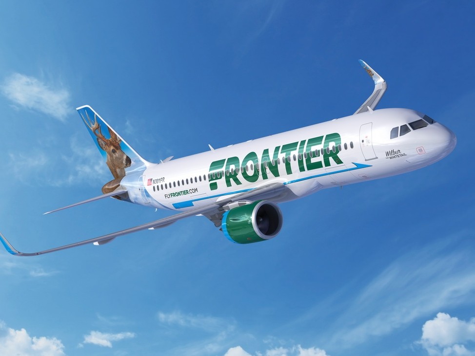 FRONTIER AIRLINE AIRCRAFT AMID bomb threat