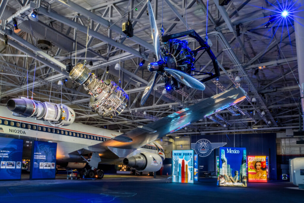 Delta Flight Museum in Atlanta Showcasing Historic Delta Air Lines Aircraft