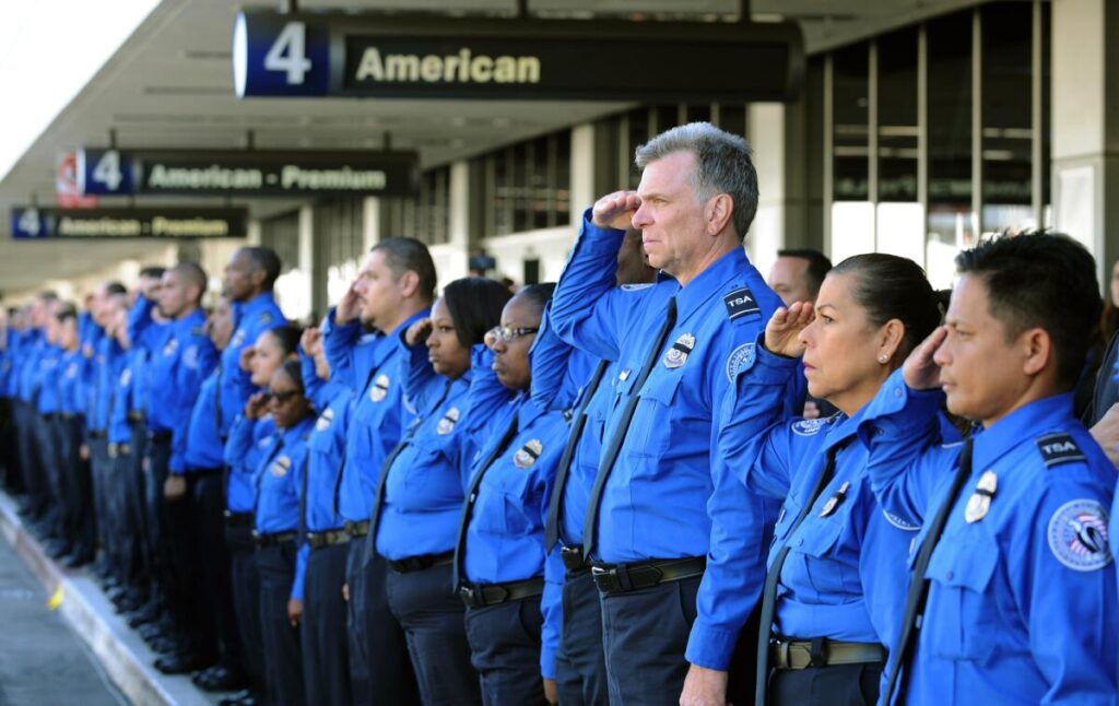 TSA AGEMTS AMID TSA STAFFING COLLAPSE