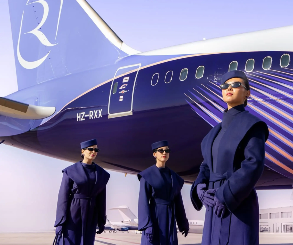 riyadh air cabin crew uniform