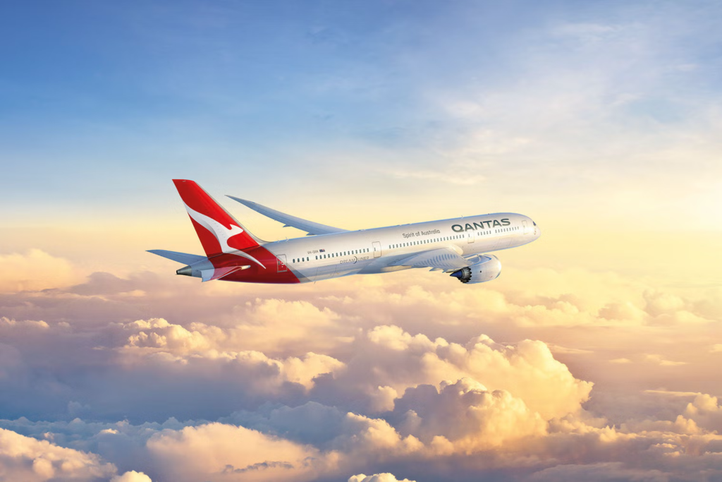 Qantas aircraft showcasing one of the safest airlines in the world in 2026
