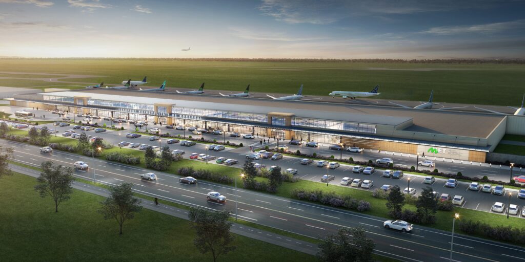 Montreal Metropolitan Airport MET YHU new terminal opening June 2026