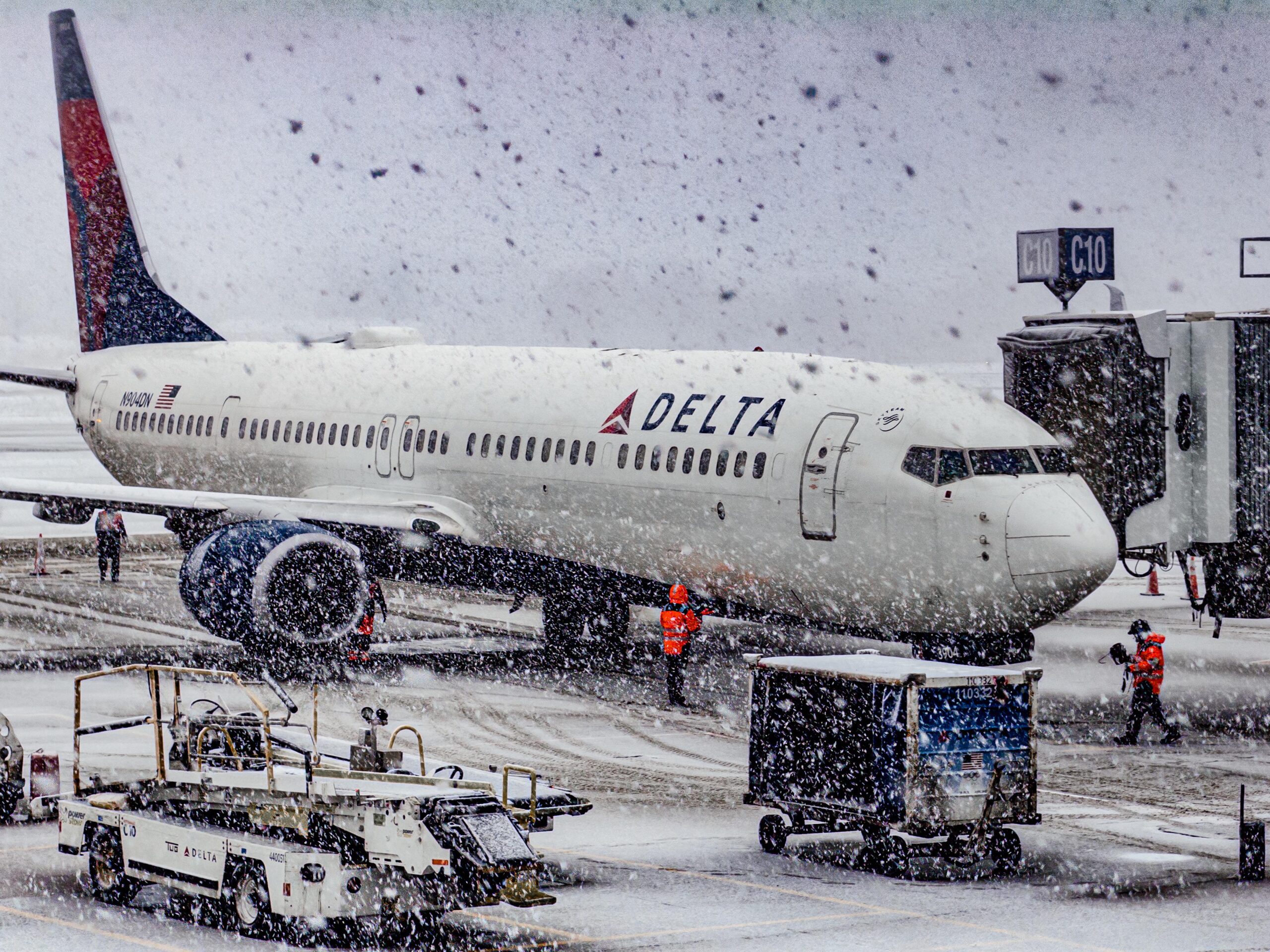 Delta Aircraft at MSP airport
