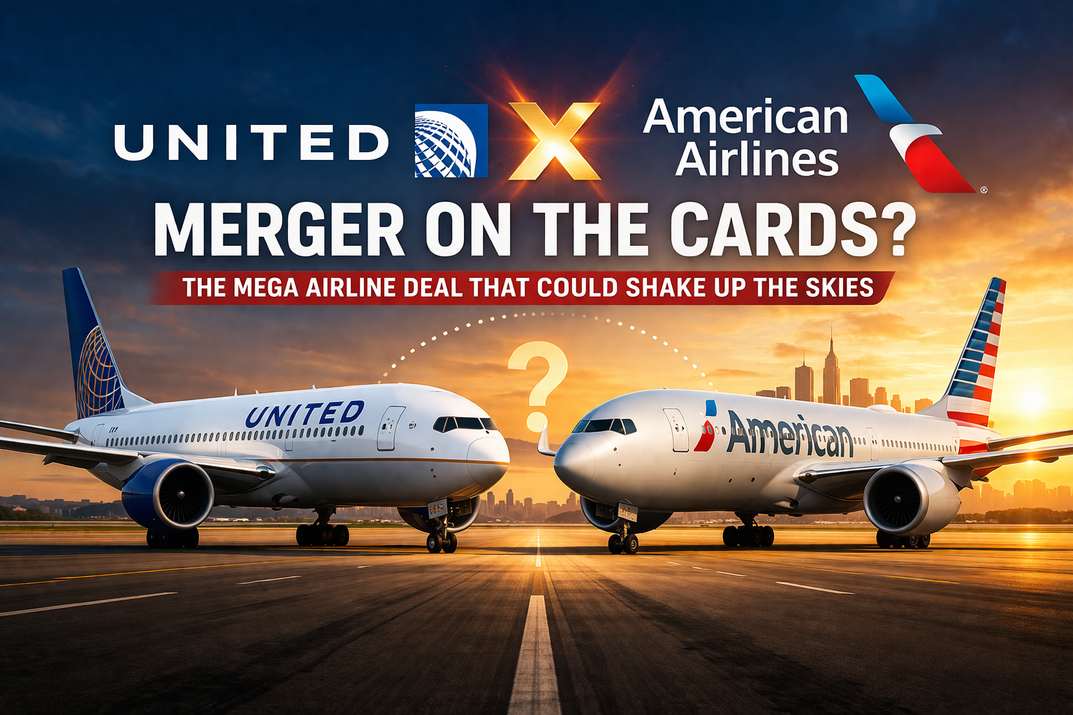 United American Airlines merger